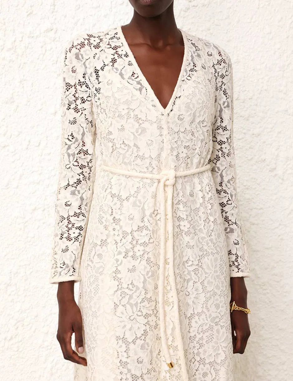 Outlet ZIMMERMANN Matchmaker Lace Sheath Dress