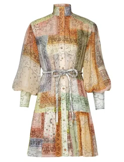 ZIMMERMANN Matchmaker Lantern Mini Dress