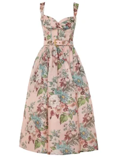 Online ZIMMERMANN Matchmaker Midi Dress