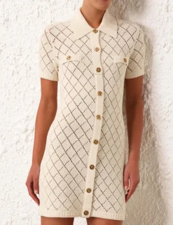 New ZIMMERMANN Matchmaker Polo Mini Dress