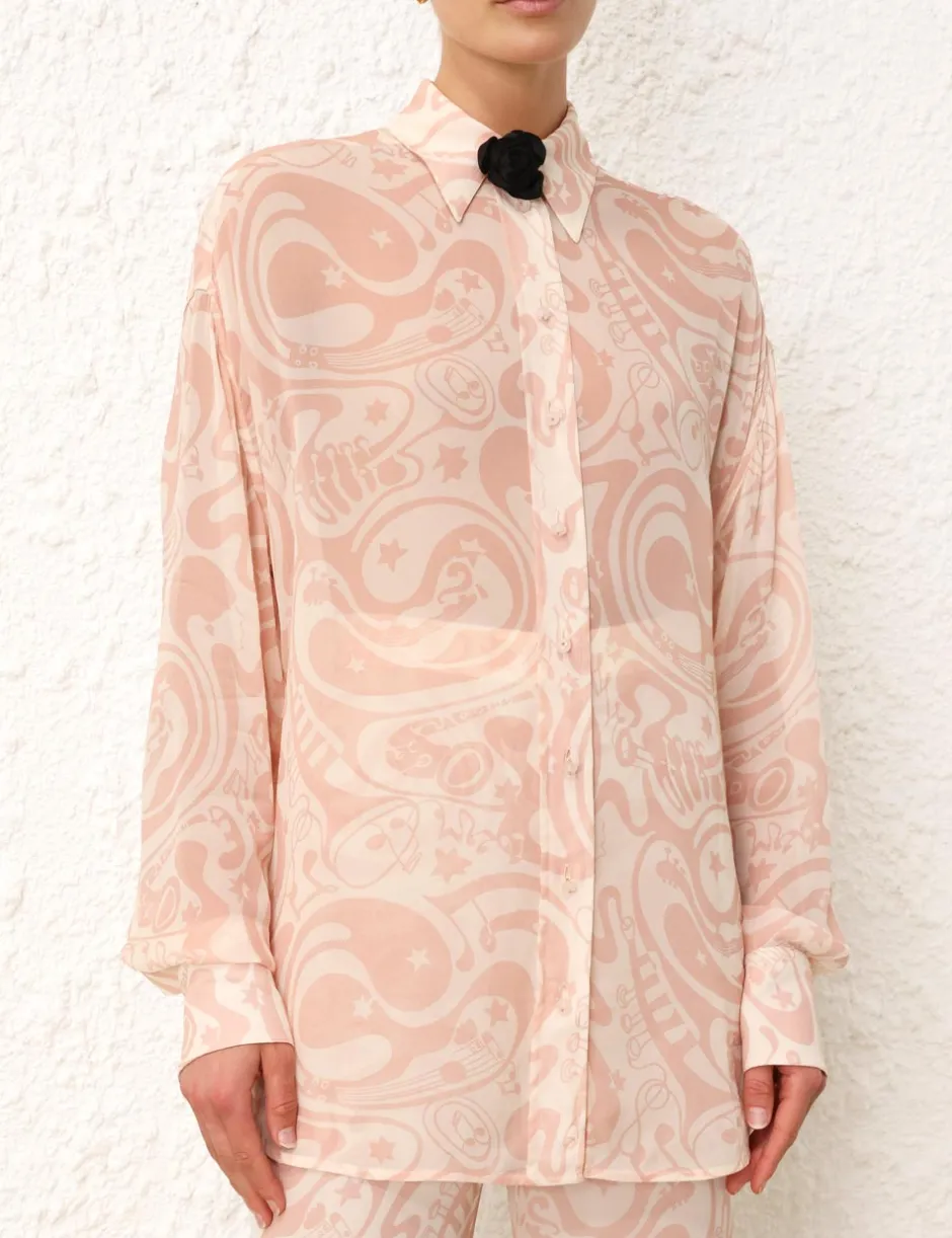 ZIMMERMANN Matchmaker Relaxed Shirt