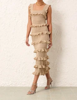 Outlet ZIMMERMANN Matchmaker Ruffle Midi