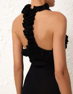 Best ZIMMERMANN Matchmaker Ruffle Neck Midi