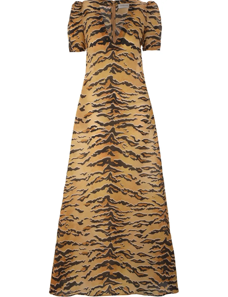 ZIMMERMANN Matchmaker Short Sleeve Maxi