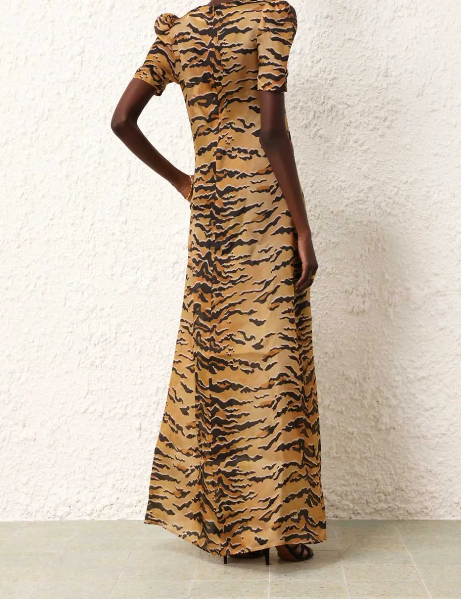 ZIMMERMANN Matchmaker Short Sleeve Maxi