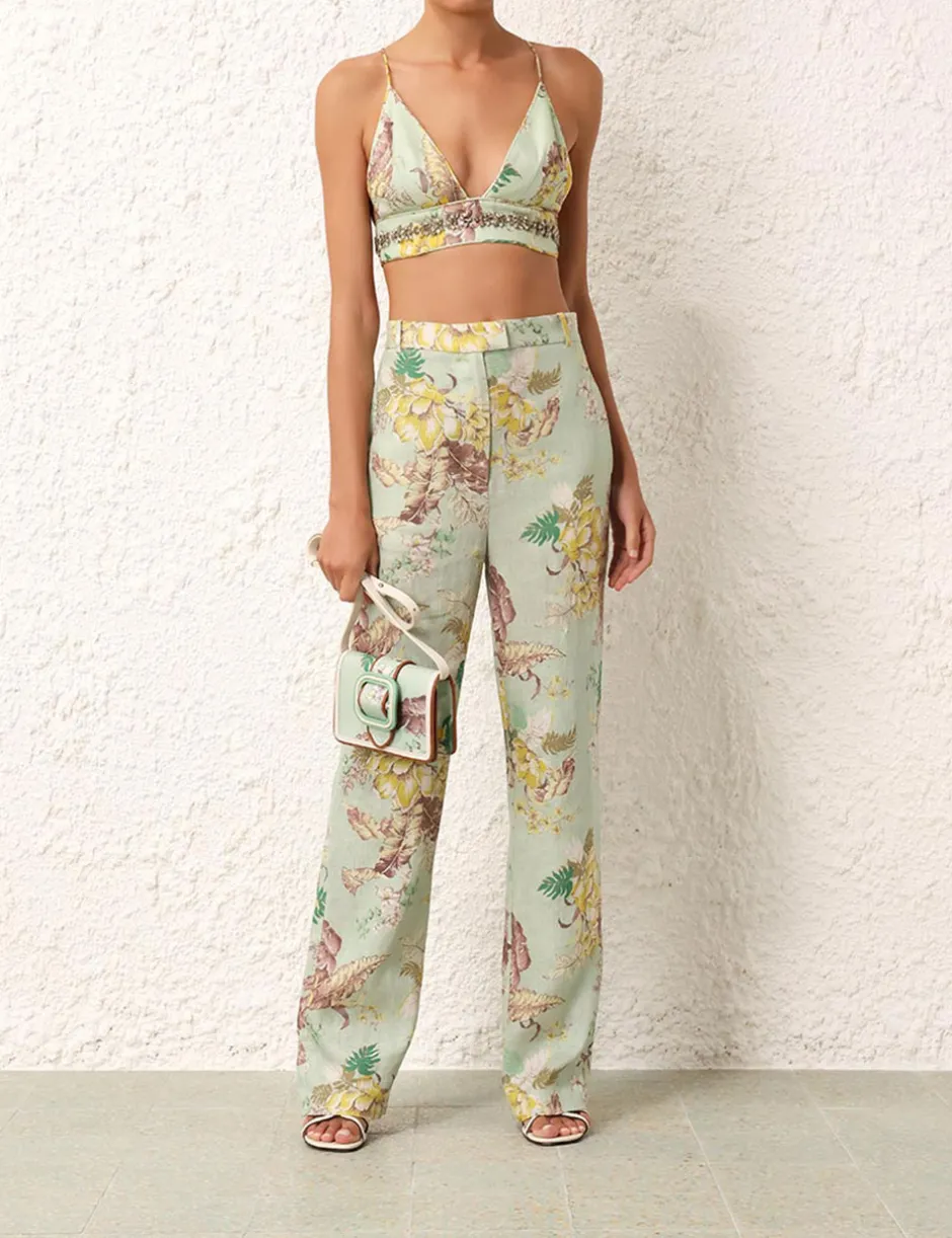 Hot ZIMMERMANN Matchmaker Straight Leg Pant