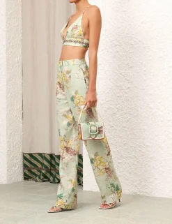Hot ZIMMERMANN Matchmaker Straight Leg Pant