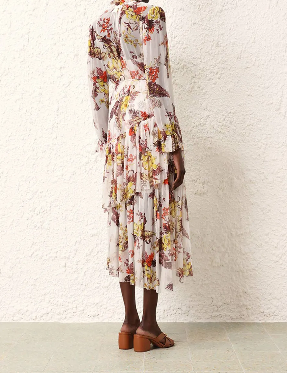 Online ZIMMERMANN Matchmaker Tiered Dress