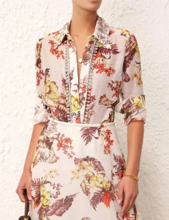 ZIMMERMANN Matchmaker Tropical Shirt