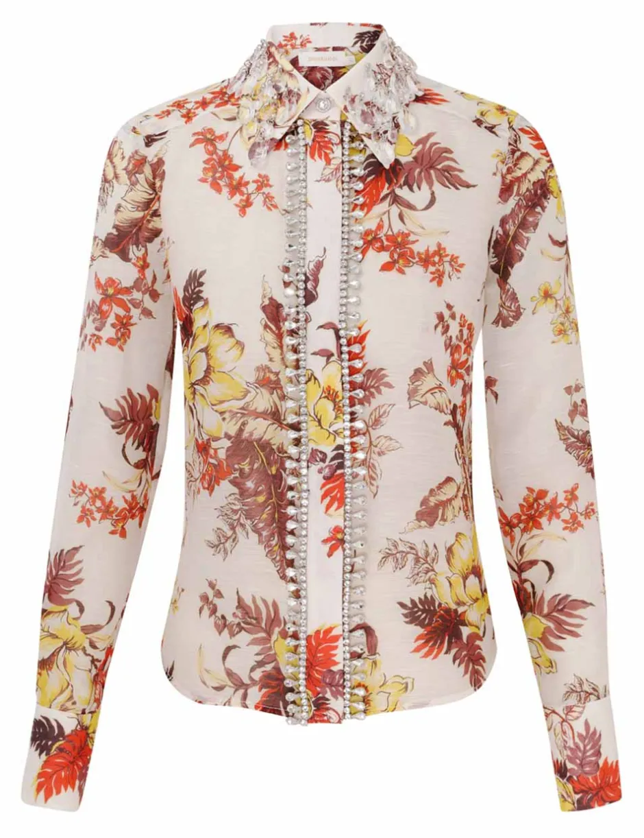 ZIMMERMANN Matchmaker Tropical Shirt