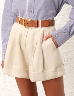 Outlet ZIMMERMANN Matchmaker Tuck Front Short