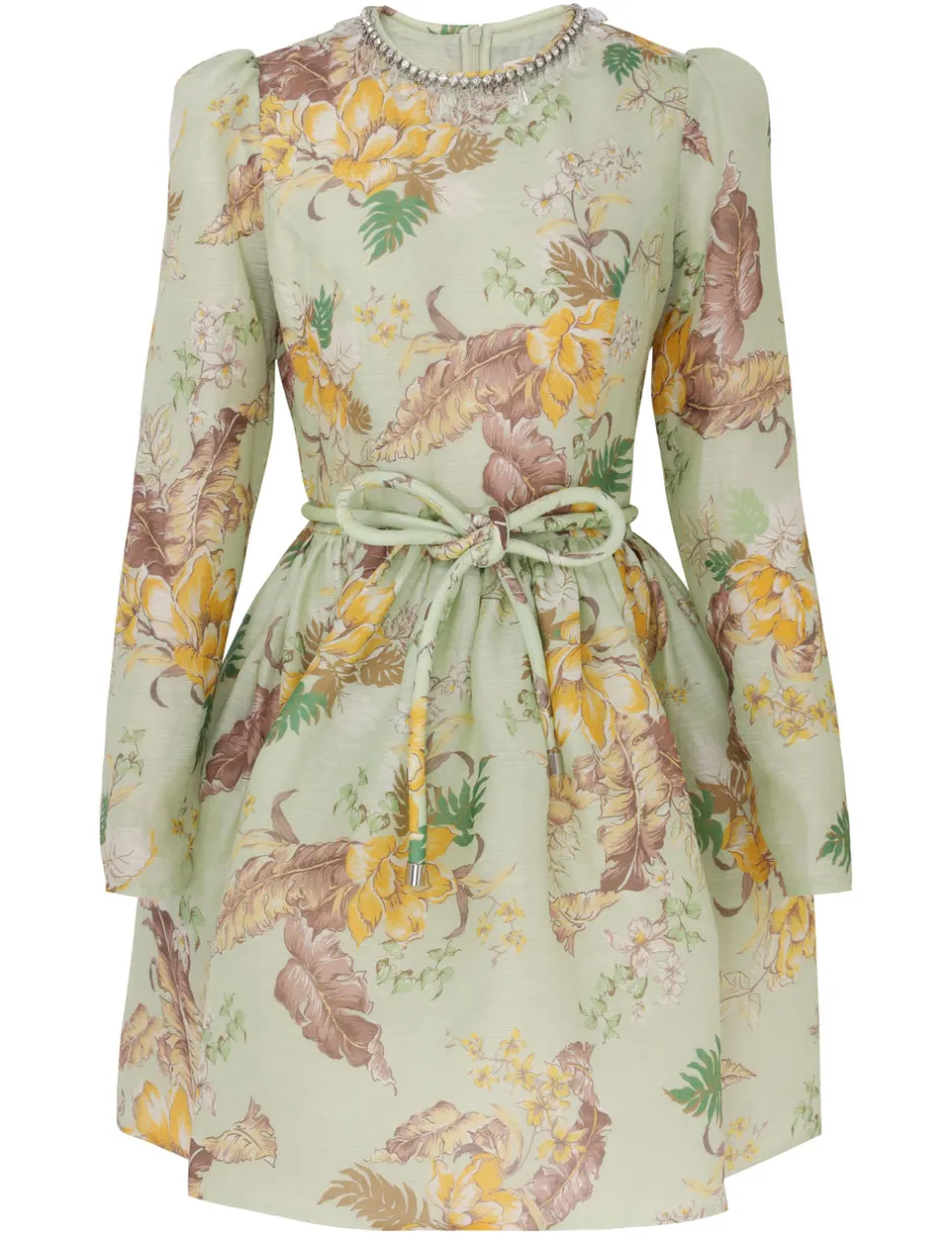 Clearance ZIMMERMANN Matchmaker Tulip Mini Dress