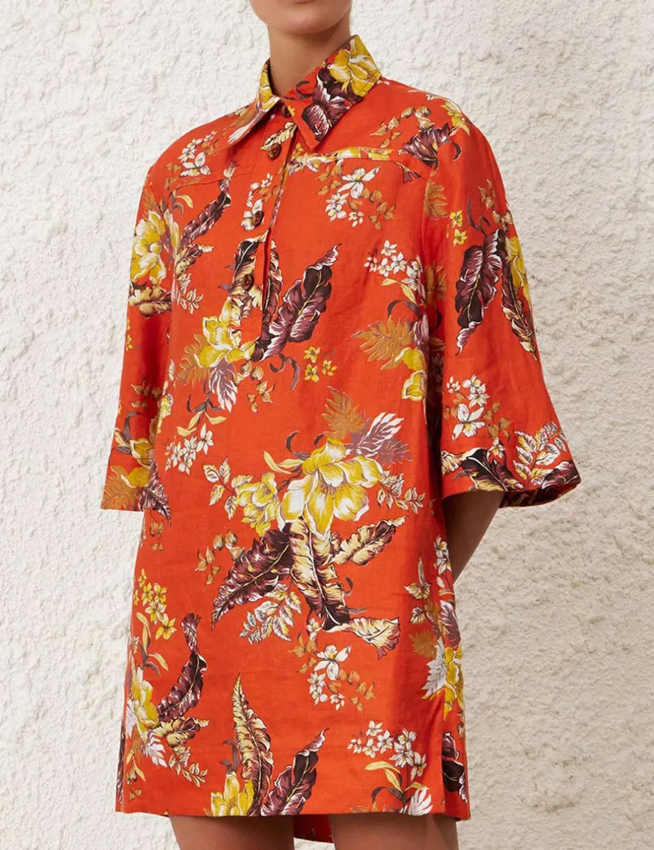 New ZIMMERMANN Matchmaker Tunic Dress