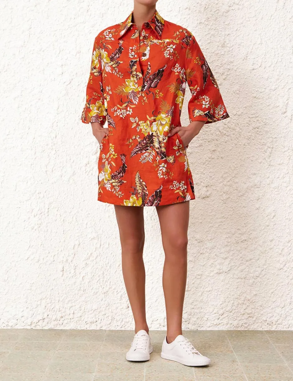 New ZIMMERMANN Matchmaker Tunic Dress