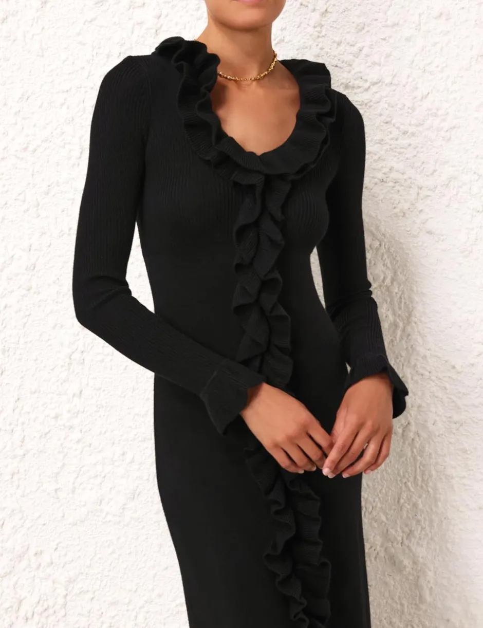 Hot ZIMMERMANN Matchmaker V-Neck Ruffle Dress