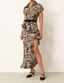 ZIMMERMANN Matchmaker Waterfall Skirt