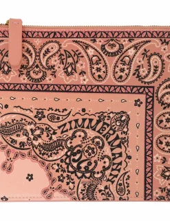 Online ZIMMERMANN Medium Printed Leather Pouch