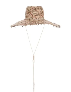Sale ZIMMERMANN Multi Tone Straw Fedora