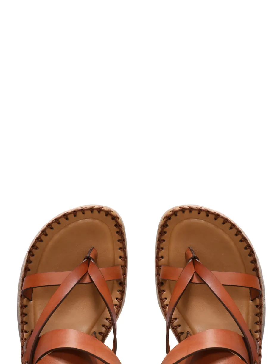New ZIMMERMANN Multi-Strap Sandal Wedge