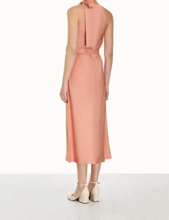 Best ZIMMERMANN Neck Tie Halter Bias Dress