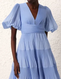 Best ZIMMERMANN Pleated Midi Dress