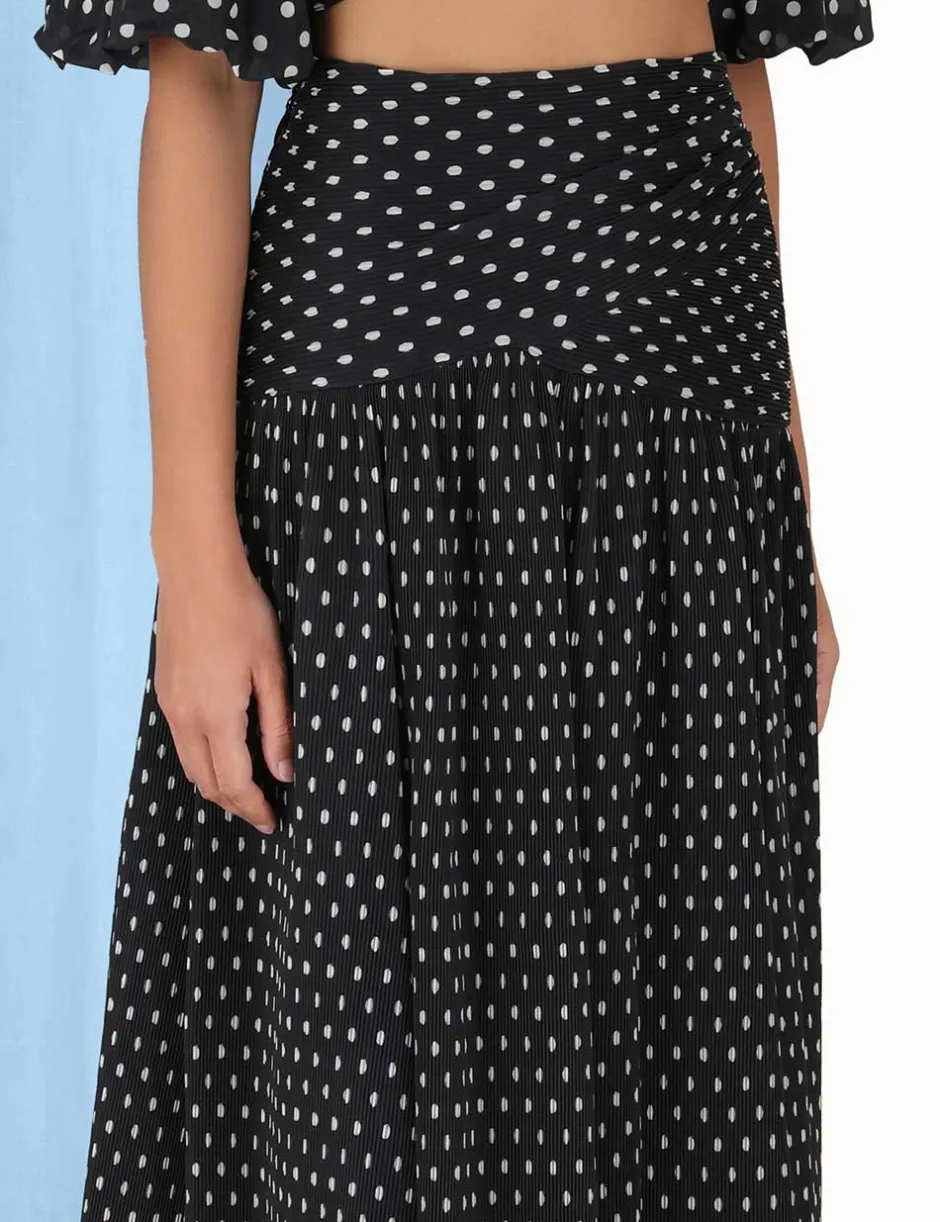 New ZIMMERMANN Pleated Midi Skirt