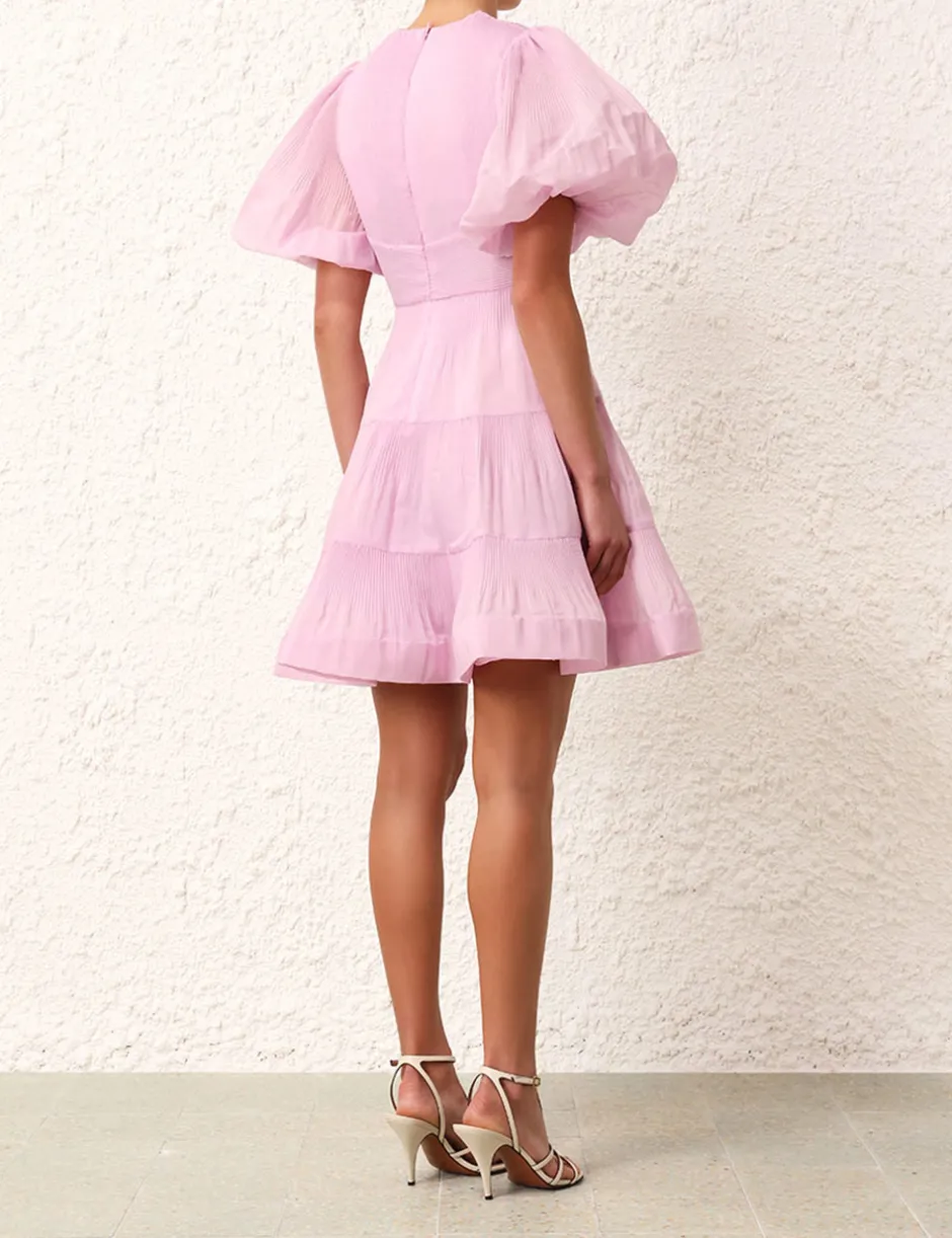 Sale ZIMMERMANN Pleated Mini Dress