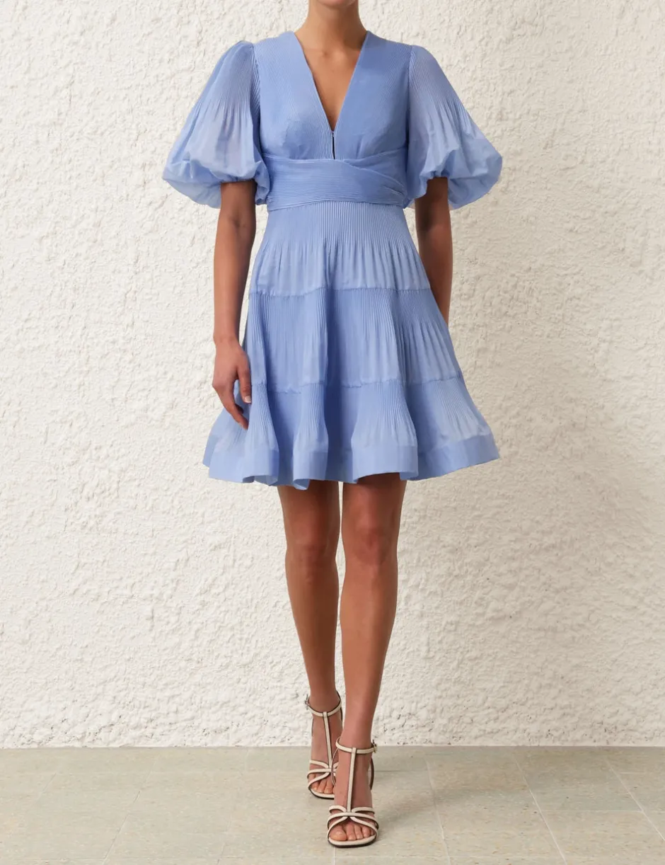 Sale ZIMMERMANN Pleated Mini Dress