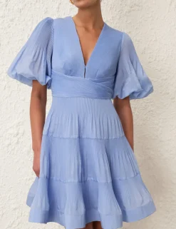 Sale ZIMMERMANN Pleated Mini Dress