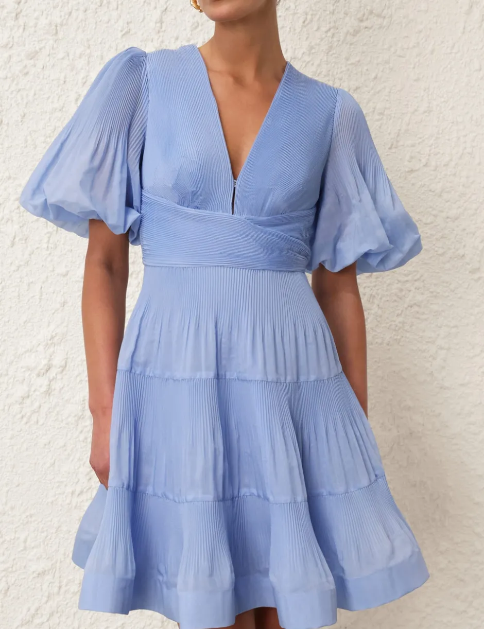 Sale ZIMMERMANN Pleated Mini Dress