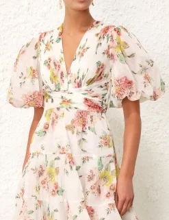 New ZIMMERMANN Pleated Mini Dress