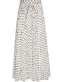 Clearance ZIMMERMANN Pleated Sunray Midi Skirt