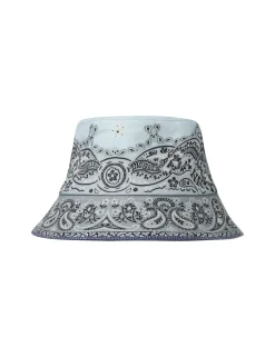 Sale ZIMMERMANN Printed Canvas Bucket Hat