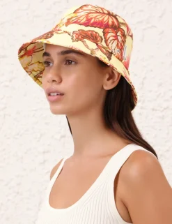 Online ZIMMERMANN Printed Canvas Bucket Hat