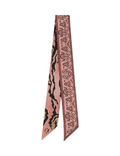 Discount ZIMMERMANN Printed Silk Ribbon Scarf