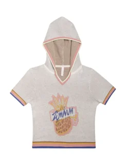ZIMMERMANN Raie Jacquard Pineapple Hoodie