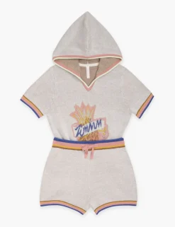 ZIMMERMANN Raie Jacquard Pineapple Hoodie