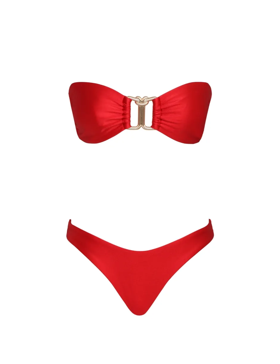 Discount ZIMMERMANN Raie Knot Trim Bikini