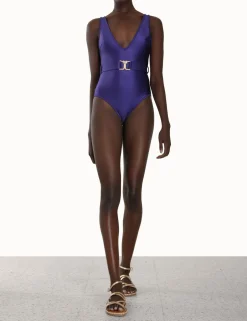 Clearance ZIMMERMANN Raie Knot Trim Plunge 1Pc