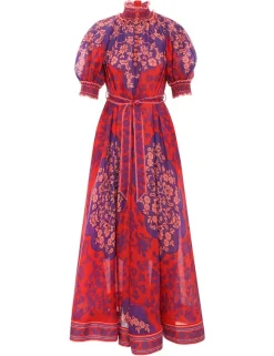 Discount ZIMMERMANN Raie Swing Maxi Dress
