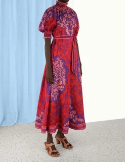 Discount ZIMMERMANN Raie Swing Maxi Dress