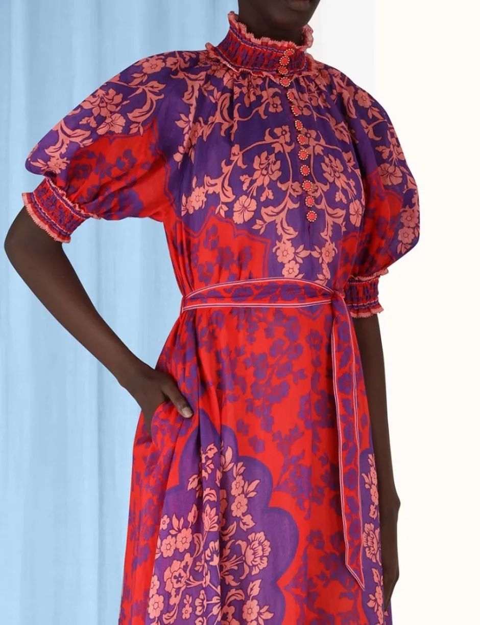 Discount ZIMMERMANN Raie Swing Maxi Dress