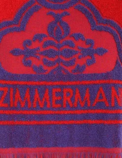 Clearance ZIMMERMANN Raie Towelling Crop