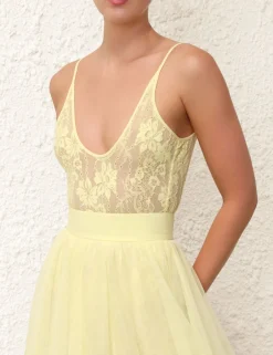 Hot ZIMMERMANN Scoop Neck Bodysuit