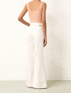 Outlet ZIMMERMANN Scoop Neck Tank