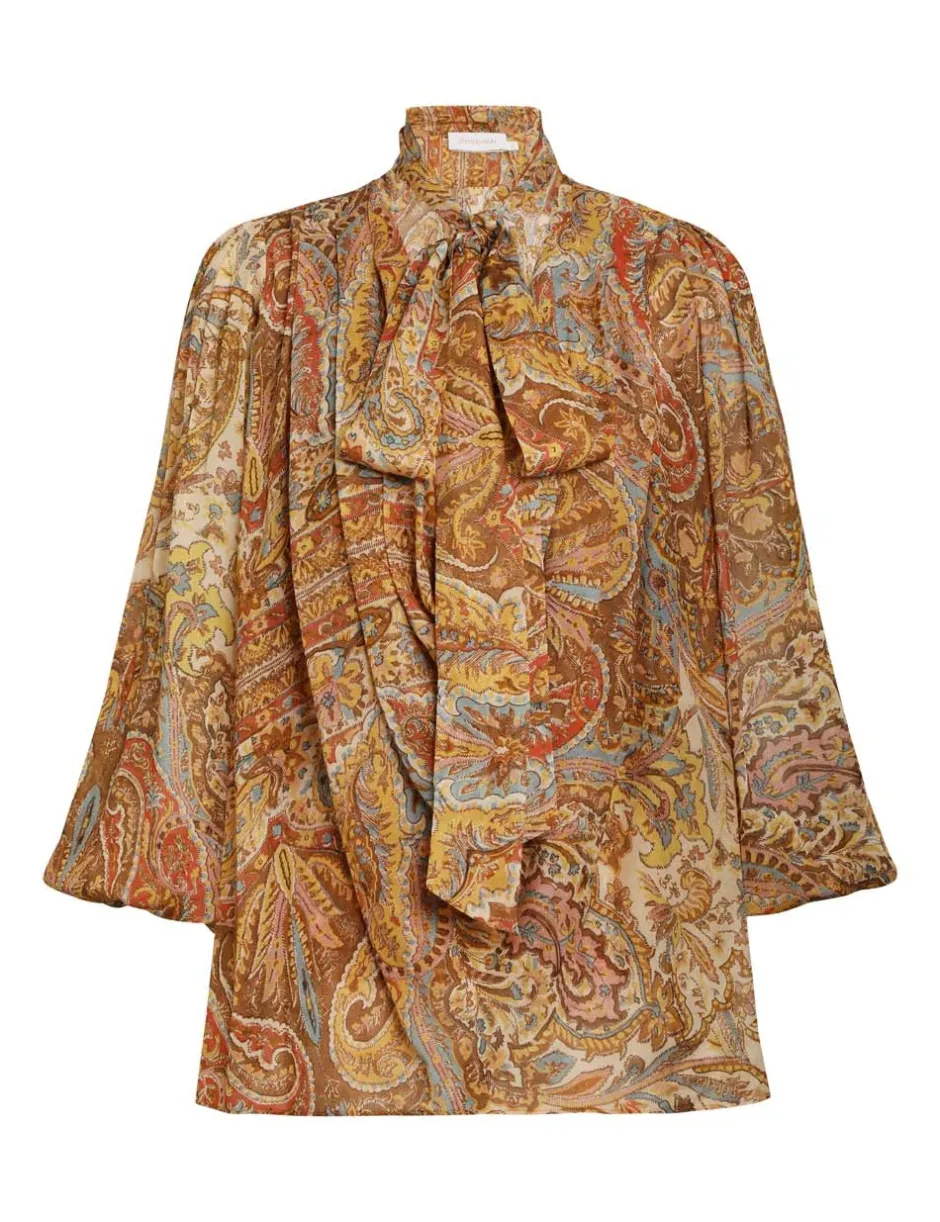 Outlet ZIMMERMANN Sensory Billow Blouse