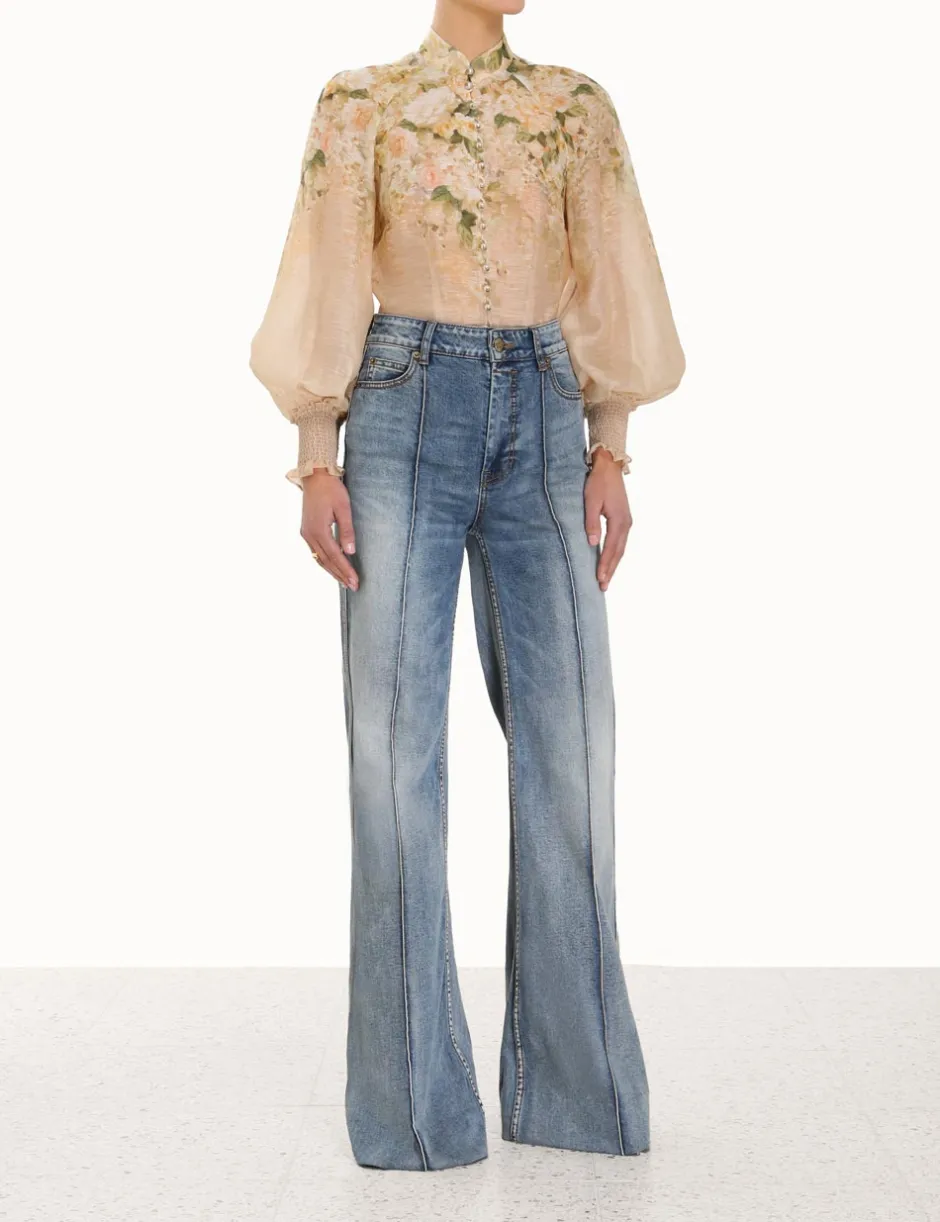 Hot ZIMMERMANN Sensory Buttoned Blouse