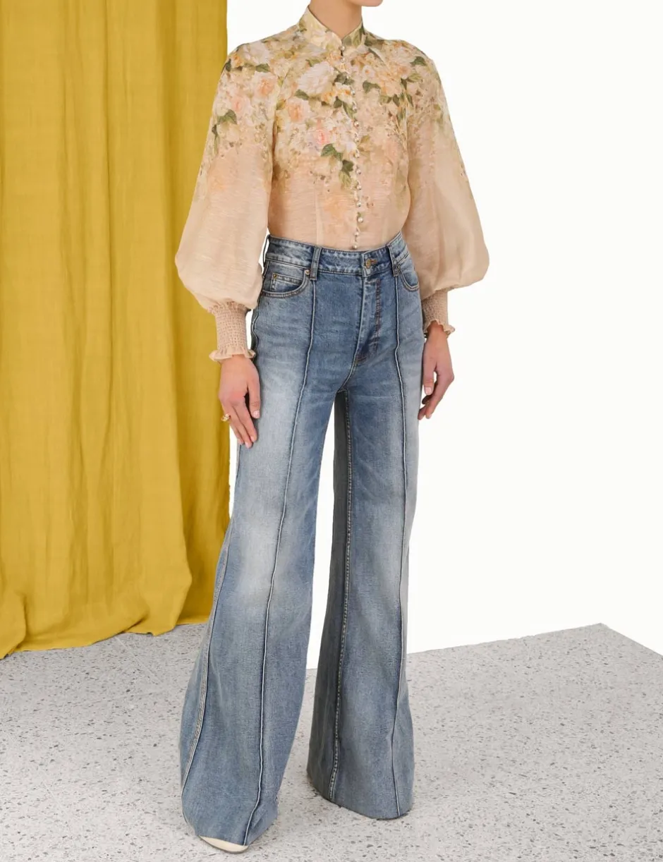 Hot ZIMMERMANN Sensory Buttoned Blouse