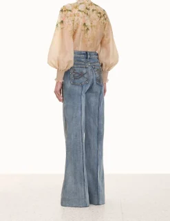 Hot ZIMMERMANN Sensory Buttoned Blouse