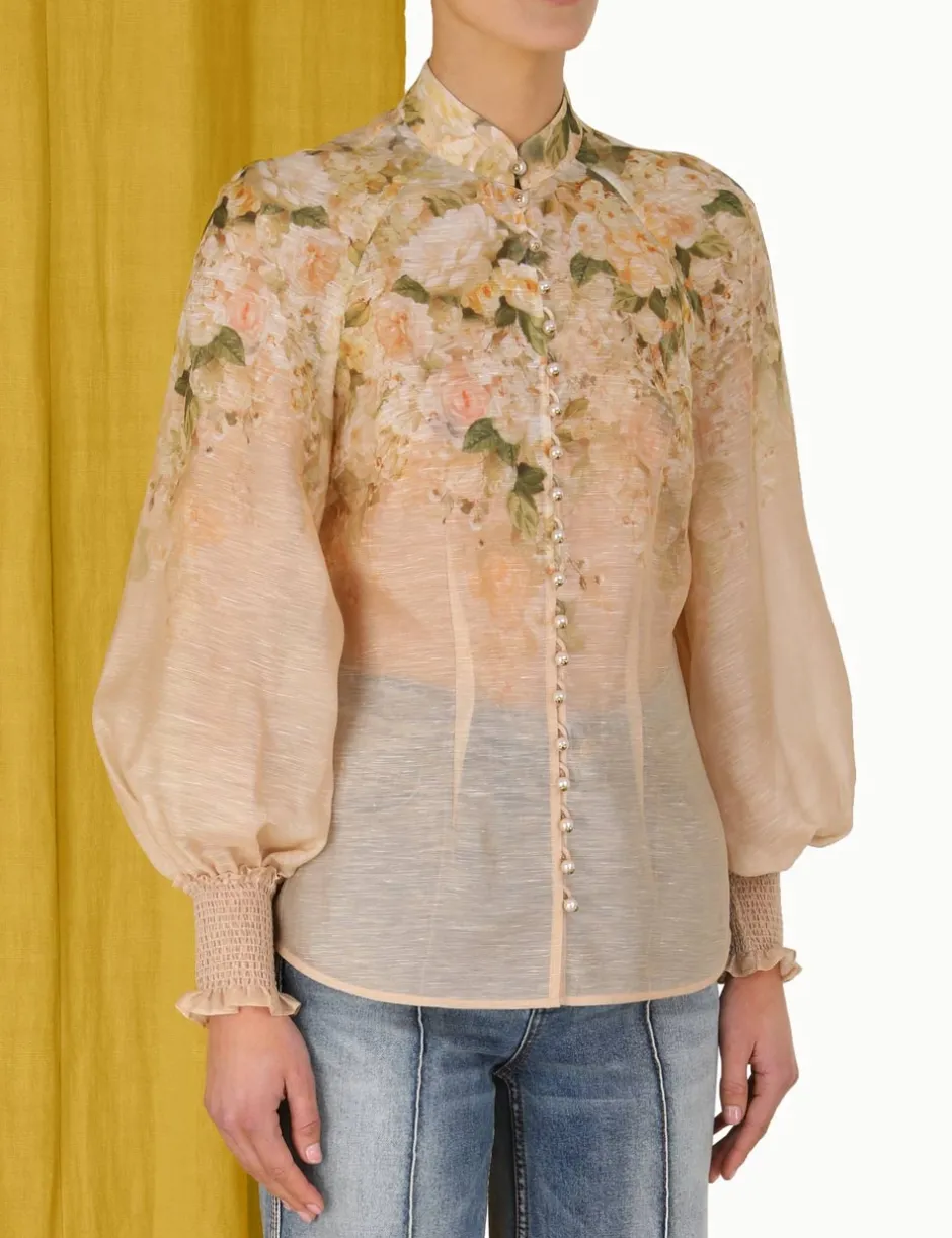 Hot ZIMMERMANN Sensory Buttoned Blouse